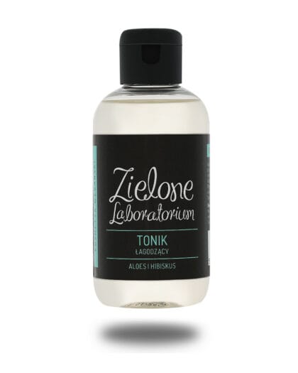 Tonik do twarzy łagodzący. Aloes i hibiskus. 150 ml. Zielone Laboratorium