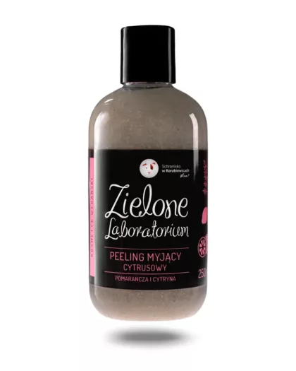 Cytrusowy Peeling Myjący do Ciała i Twarzy. 150 ml. Zielone Laboratorium