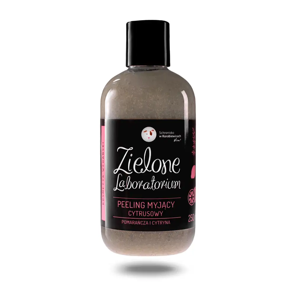 Cytrusowy Peeling Myjący do Ciała i Twarzy. 150 ml. Zielone Laboratorium