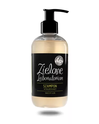 Szampon do włosów wygładzający ze skrzypem i lnem. 250 ml. Zielone Laboratorium