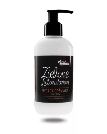 Odżywka myjąca do włosów. Olej jojba i len. 250 ml. Zielone Laboratorium