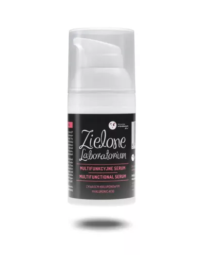 Multifunkcyjne serum do twarzy. Kwas hialuronowy. 30 ml. Zielone Laboratorium